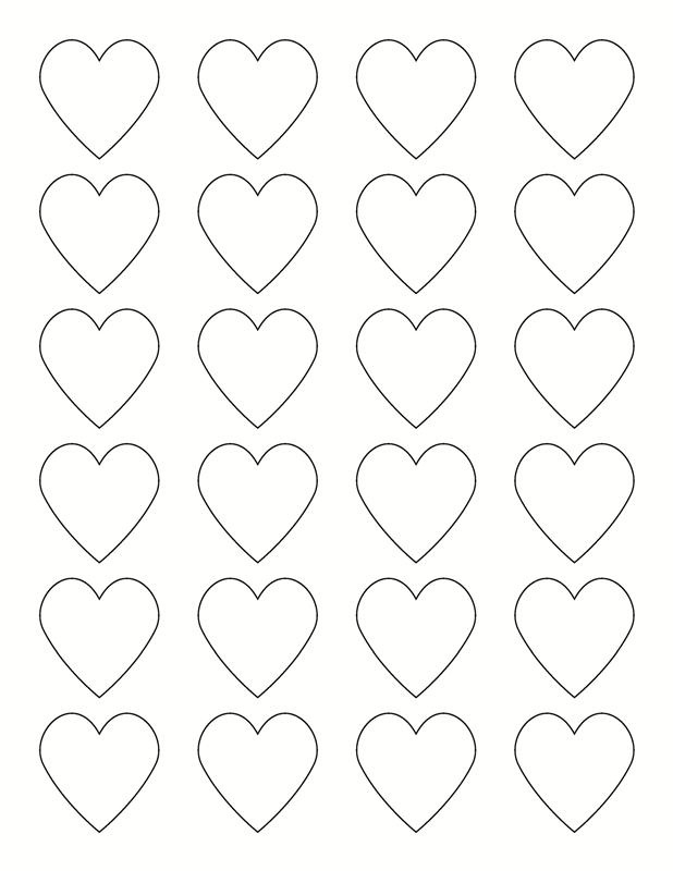 50 Write your own personal message with red heart 1.75x2 Stickers Labels 