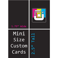 Mini Size Custom Card Decks (1.75&quot;x2.5&quot;)