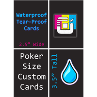 Waterproof/Tear-Proof Card Deck